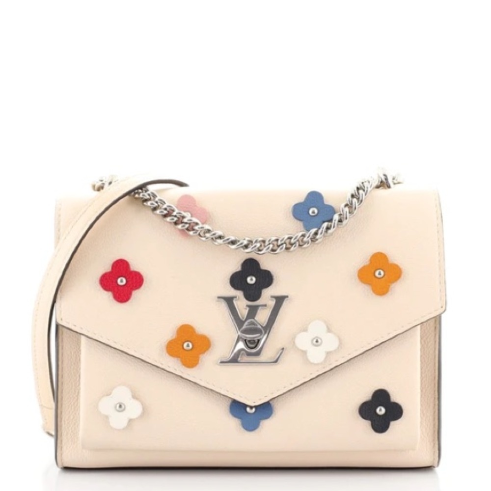 Mylockme BB Fleurs Embellished Leather Purse